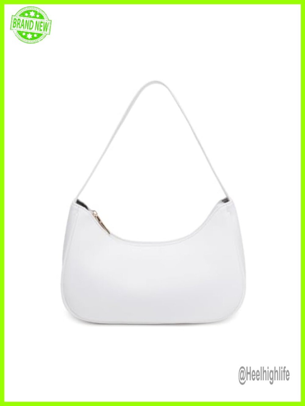 Cute Hobo Tote Bag PU Leather Mini Clutch Underarm Purse for Women Work